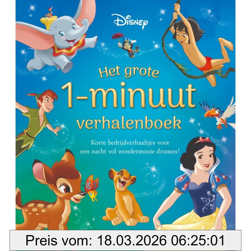 unbekannt Het Grote 1-minuut Verhalenboek (Disney)