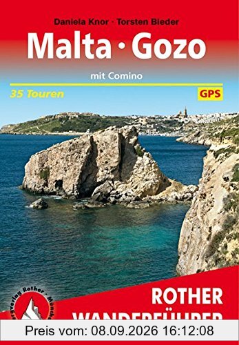 Malta Gozo: mit Comino. 35 Touren. Mit GPS-Tracks (Rother Wanderführer)