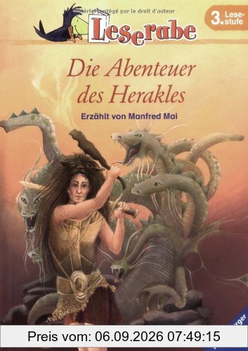 Leserabe - 3. Lesestufe: Die Abenteuer des Herakles