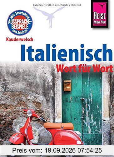 Ela Strieder Reise Know-How Kauderwelsch Italienisch - Wort Für Wort, Kauderwelsch-Sprachführer Band 22