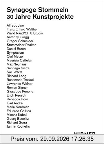 30 Jahre Kunstprojekte in der Synagoge Stommeln: ein Ort - ein Raum - eine Arbeit