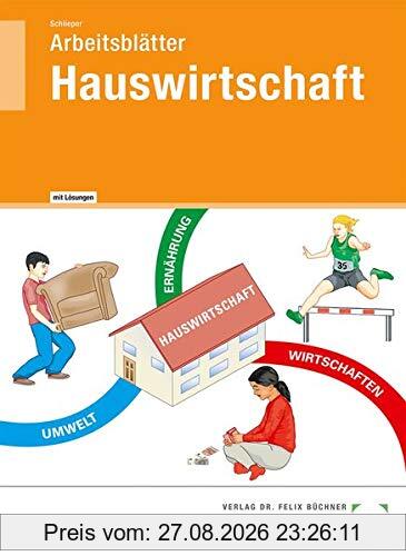 Arbeitsblätter mit eingetragenen Lösungen Hauswirtschaft