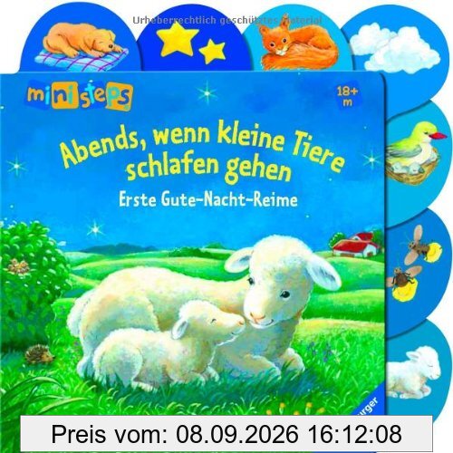 ministeps® Bücher: Abends, wenn kleine Tiere schlafen gehen: Ab 18 Monaten
