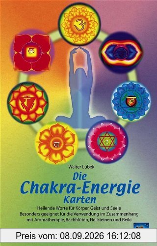 Die Chakra - Energie-Karten. Buch und 154 Karten: Heilende Worte für Körper, Geist und Seele. Für alle Formen von Energieheilung und ... der großen ... der großen Göttin und ihrer Engel