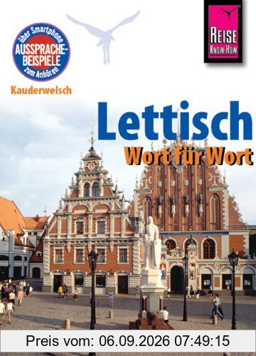 Kauderwelsch, Lettisch Wort für Wort