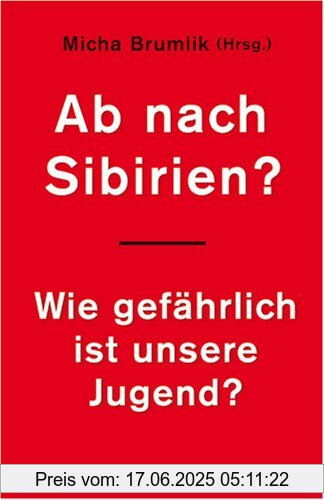 Binding : Taschenbuch, Edition : Originalausgabe, Label : Beltz, Publisher : Beltz, medium : Taschenbuch, numberOfPages : 235, publicationDate : 2008-08-11, publishers : Micha Brumlik, languages : german, ISBN : 3407858736