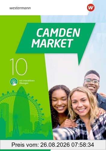 Camden Market 10. Workbook mit Audios und interaktiven Übungen. Ausgabe 2020: Workbook 10 mit Audios und interaktiven Übungen