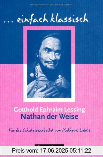 Binding : Taschenbuch, Label : Cornelsen Verlag, Publisher : Cornelsen Verlag, medium : Taschenbuch, numberOfPages : 104, publicationDate : 2005-02-01, authors : Lessing, Gotthold Ephraim, publishers : Diethard Lübke, languages : german, ISBN : 3464609367