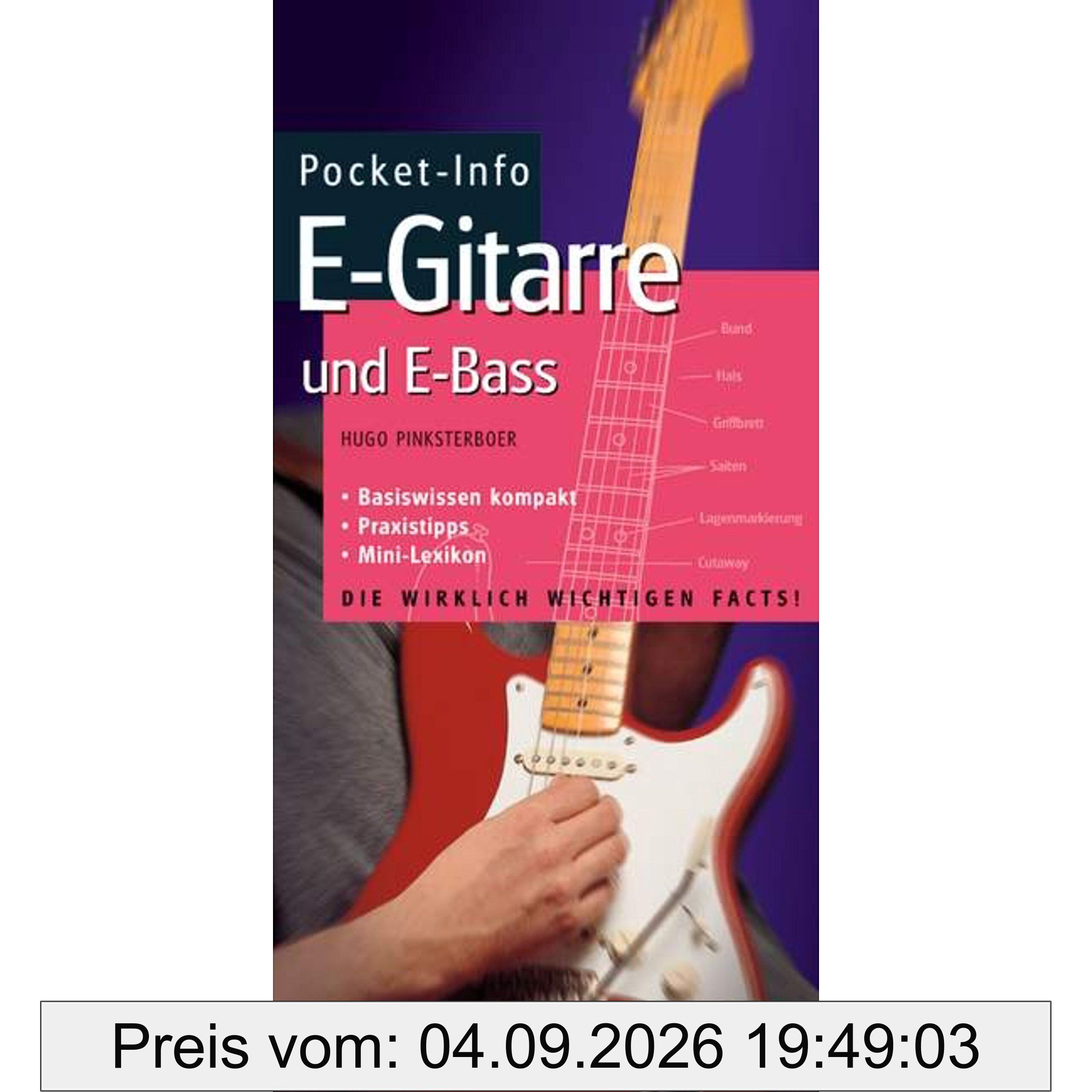 Pocket-Info E-Gitarre und E-Bass