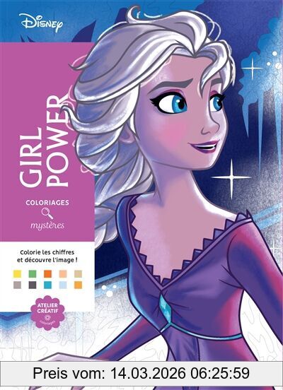unbekannt Girl Power , Coloriages Mystères