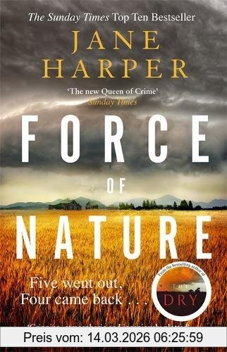 Jane Harper Force Of Nature, By The Author Of The Sunday Times Top Ten Bestseller, The Dry (Aaron Falk 2)