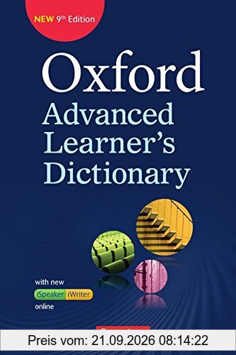 Oxford Advanced Learner's Dictionary - 9th Edition: B2-C2 - Wörterbuch (Festeinband) mit Online-Zugangscode