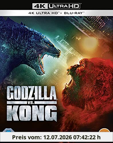 Godzilla Vs. Kong [4K Ultra Hd] [2021] [Blu-Ray]