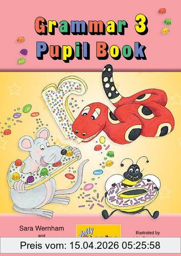 Sara Wernham Grammar 3 Pupil Book, In Precursive Letters (British English Edition) (Jolly Learning)