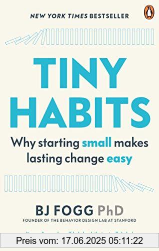 Binding : Taschenbuch, Label : Virgin Books, Publisher : Virgin Books, medium : Taschenbuch, numberOfPages : 320, publicationDate : 2020-12-29, authors : Bj Fogg, ISBN : 0753553244