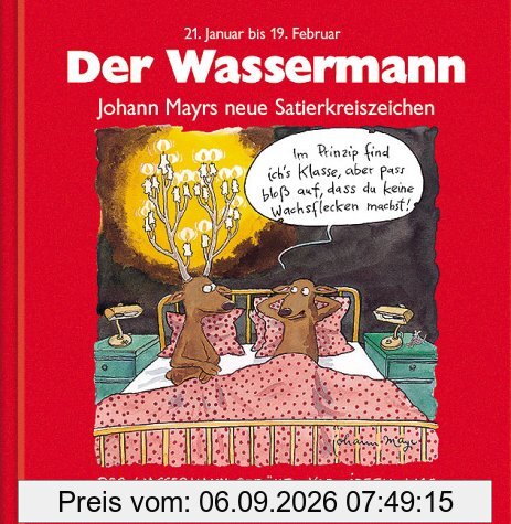 Sternzeichenbücher: Der Wassermann. Rote Ausgabe. 21. Januar bis 19. Februar