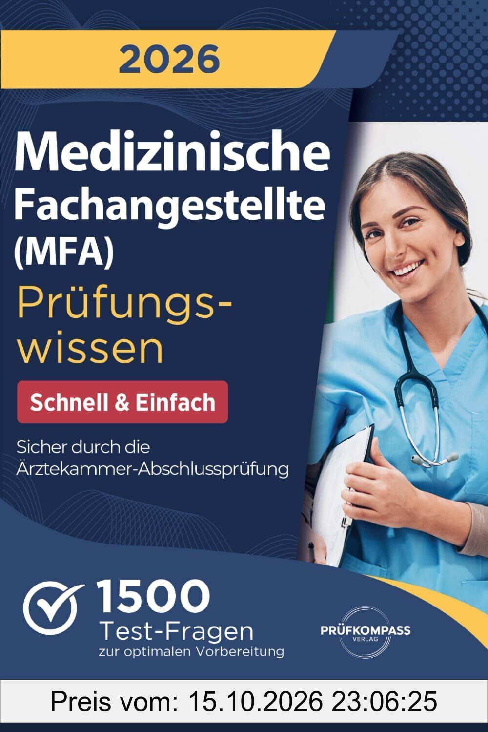 Medizinische Fachangestellte (MFA) Prüfungswissen - Schnell & Einfach