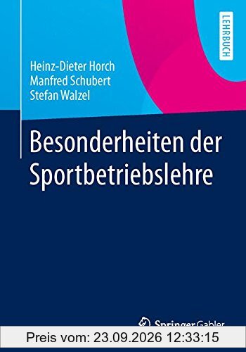 Besonderheiten der Sportbetriebslehre