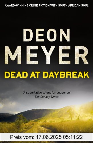 Binding : Taschenbuch, Label : Hodder & Stoughton, Publisher : Hodder & Stoughton, NumberOfItems : 1, medium : Taschenbuch, numberOfPages : 416, publicationDate : 2012-08-16, authors : Deon Meyer, languages : english, ISBN : 144473072X