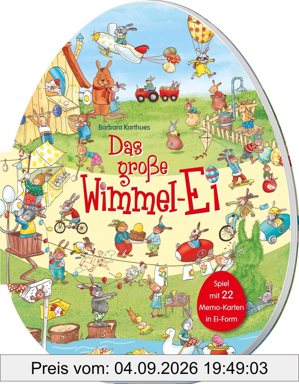 Das große Wimmel-Ei, mit Eier-Memospiel