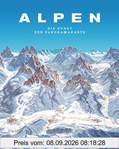 Alpen. Die Kunst der Panoramakarte