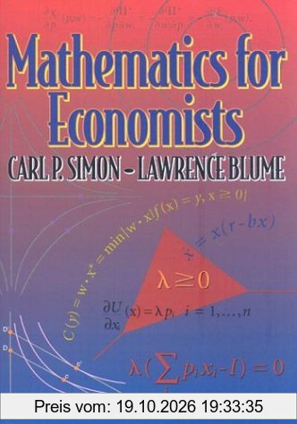Mathematics for Economists