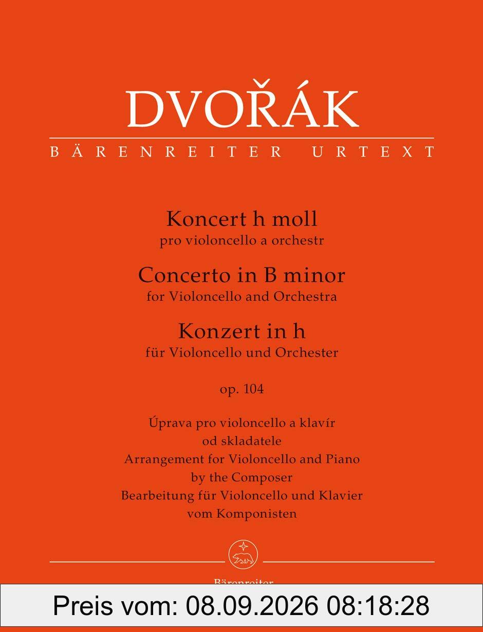 Konzert in h für Violoncello und Orchester op. 104: Klavierauszug vom Komponisten