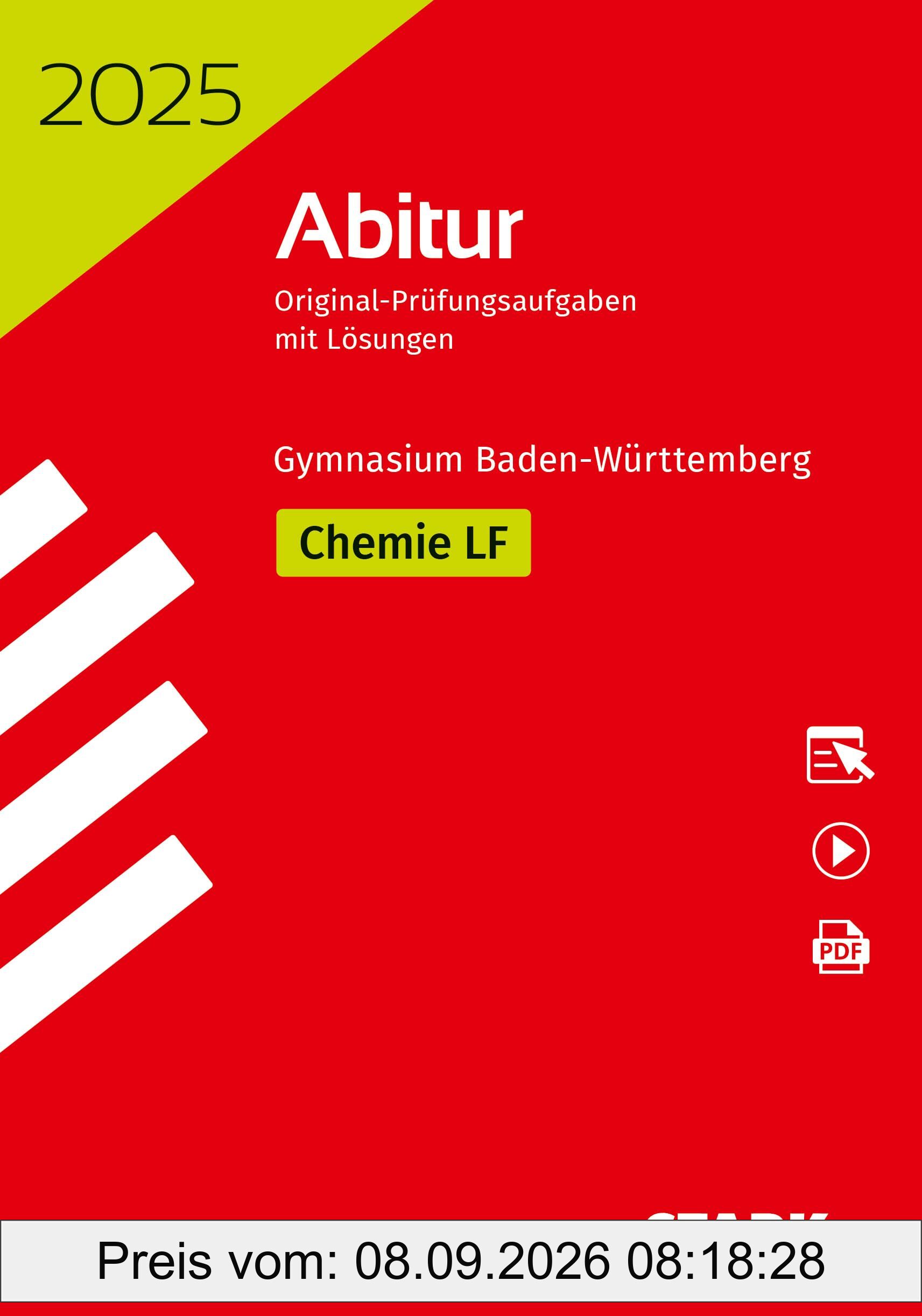 STARK Abiturprüfung BaWü 2025 - Chemie Leistungsfach