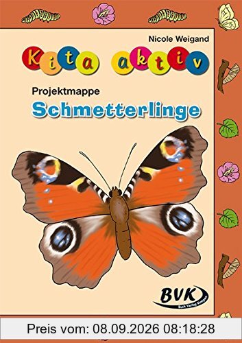 Kita aktiv Projektmappe Schmetterlinge