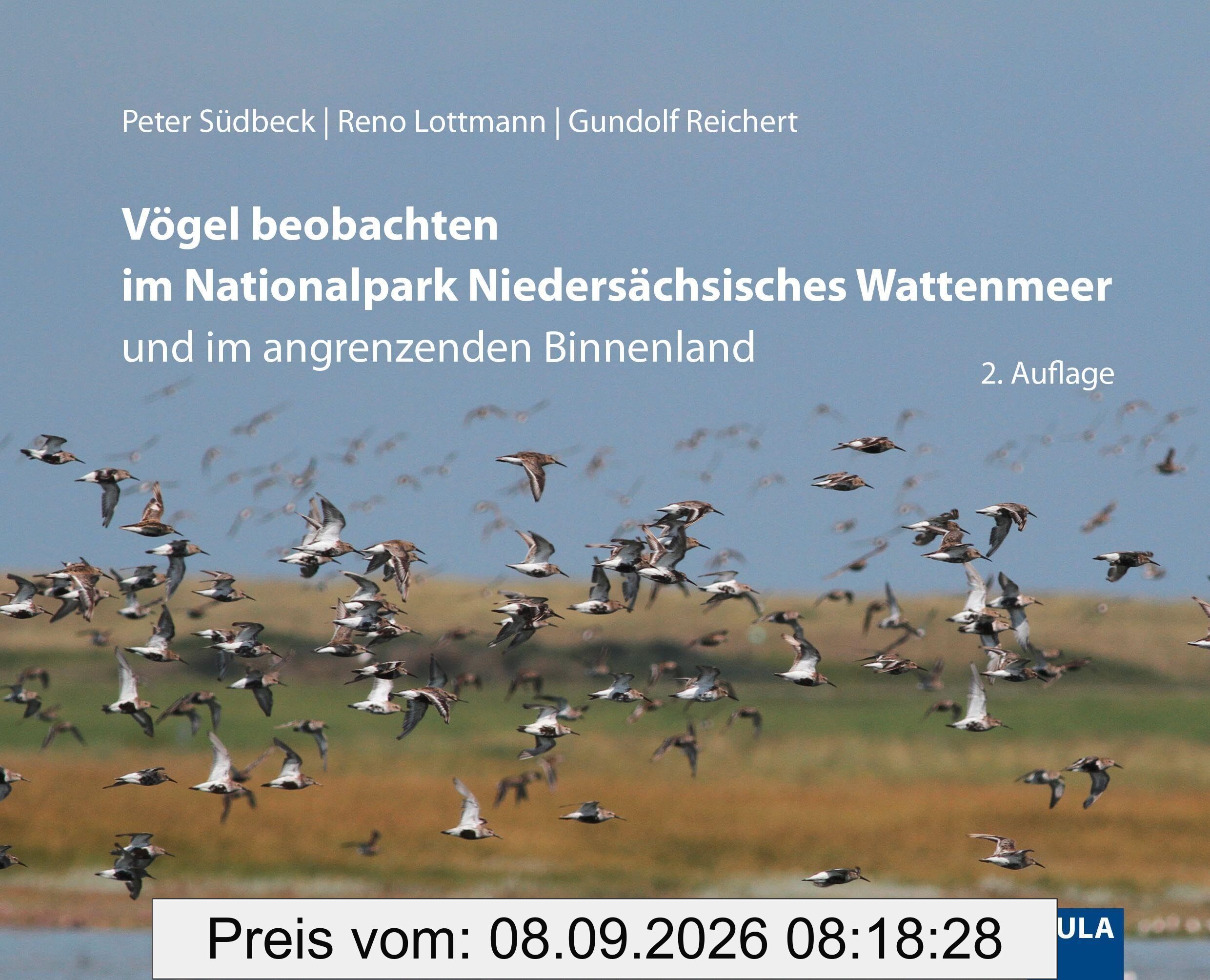 Vögel beobachten im Nationalpark Niedersächsisches Wattenmeer und im angrenzenden Binnenland