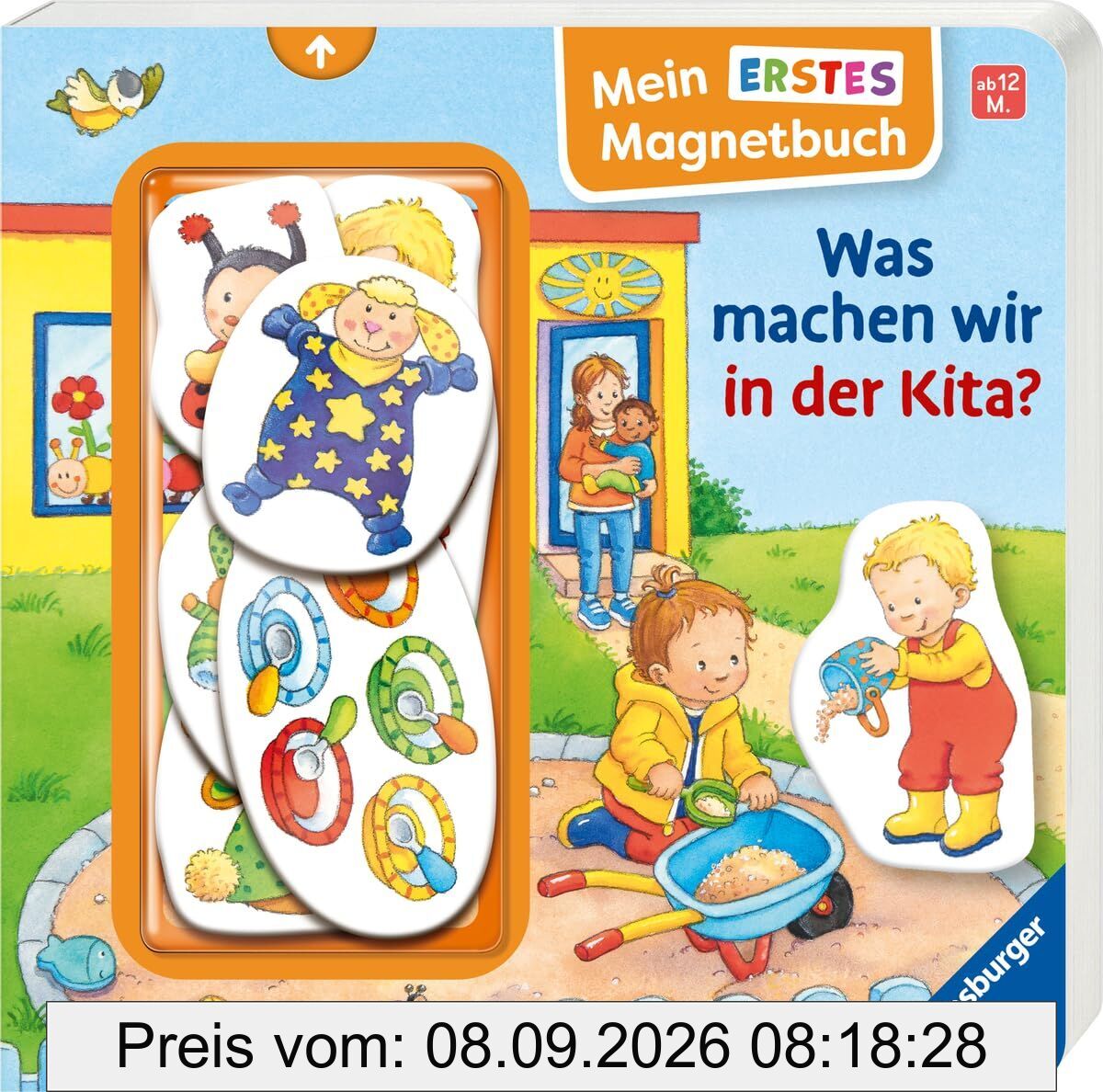 Mein erstes Magnetbuch - Was machen wir in der Kita?
