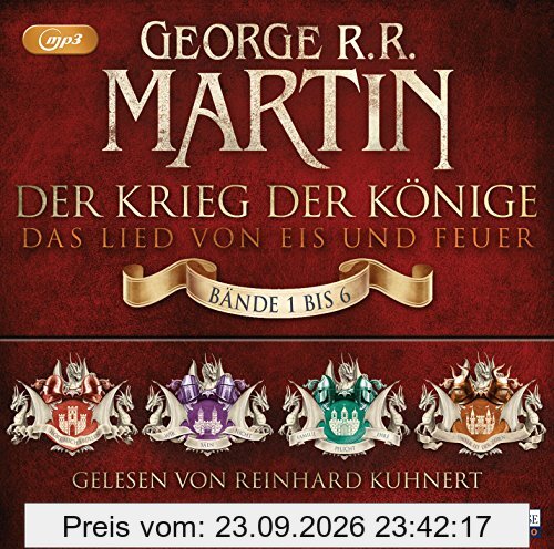 Der Krieg der Könige: Die Box: Das Lied von Eis und Feuer - Bände 1 bis 6