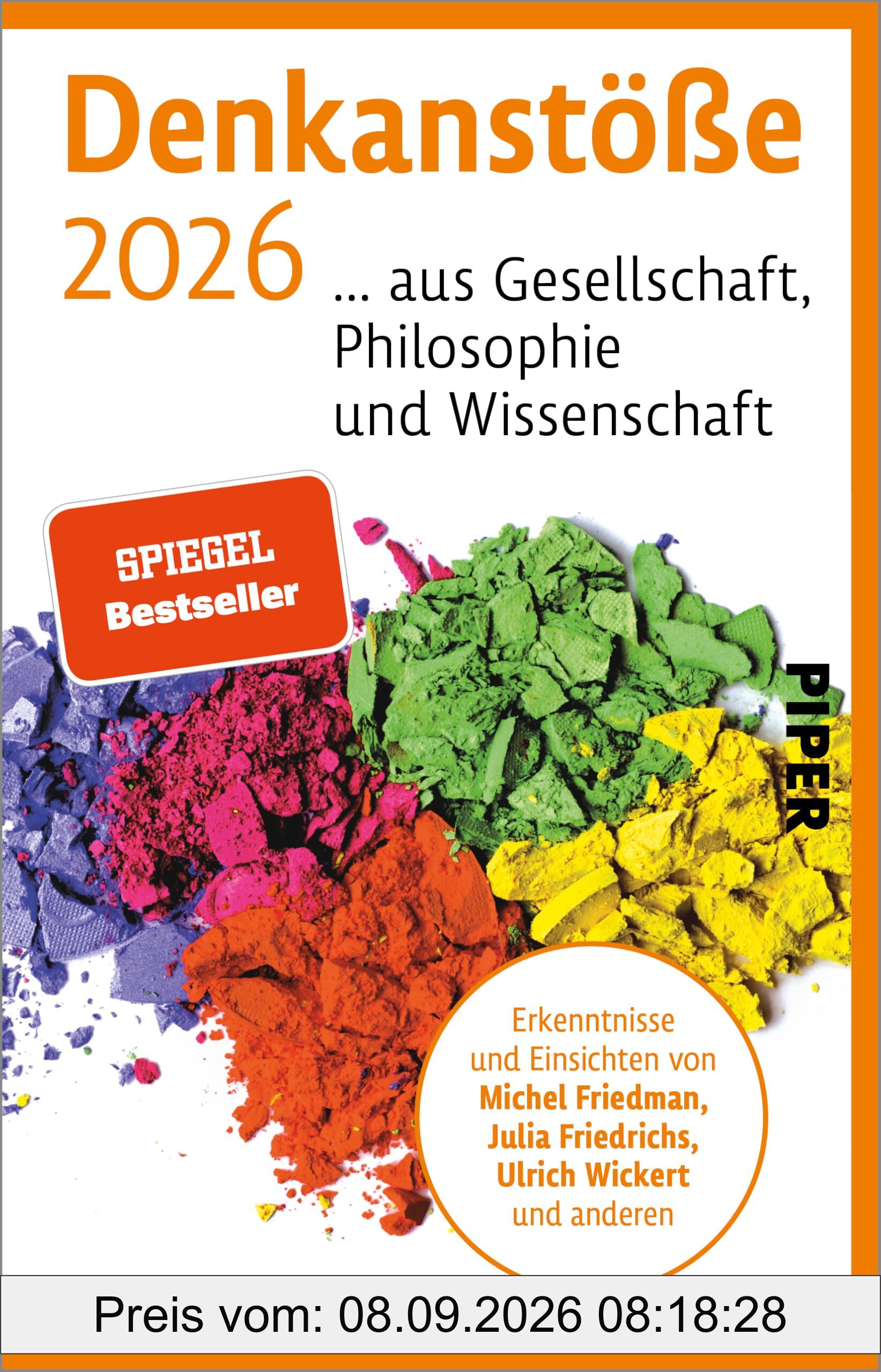 Denkanstöße 2026: ... aus Gesellschaft, Philosophie und Wissenschaft