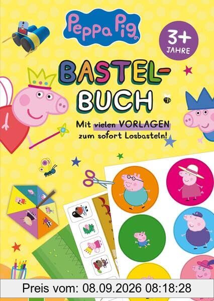 Peppa Pig Bastelbuch: Mit vielen Vorlagen zum sofort Losbasteln!