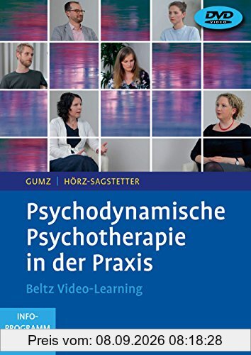 Psychodynamische Psychotherapie in der Praxis: Beltz Video-Learning. 2 DVDs mit 24-seitigem Booklet. Laufzeit 240 Min.