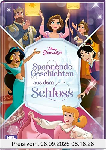 Disney Prinzessin: Spannende Geschichten aus dem Schloss: Neue Geschichten aus den Palästen der Disney Prinzessinnen | (ab 4 Jahren)