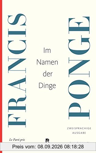 Im Namen der Dinge (Französische Bibliothek)