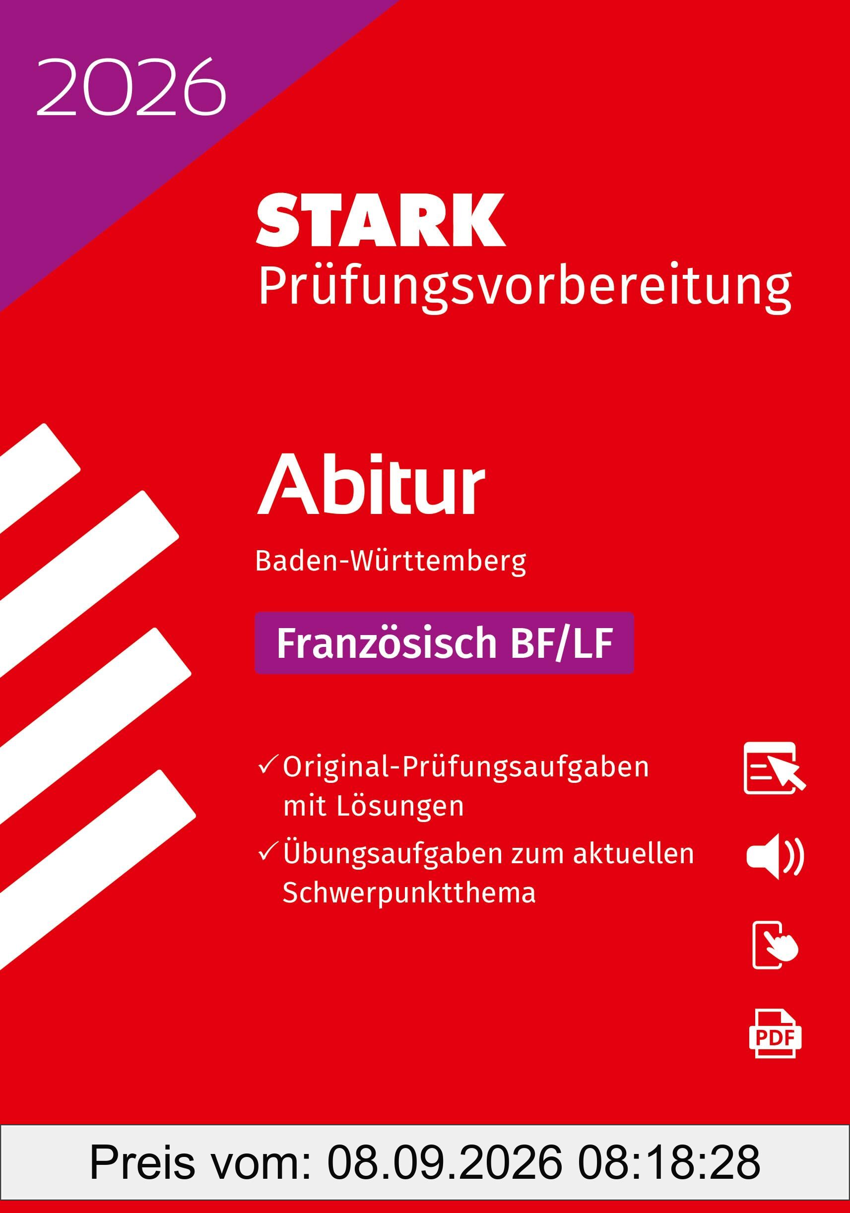 STARK Französisch BF/LF - Abitur 2026 BW - Prüfungsvorbereitung (Abitur-Prüfungen)
