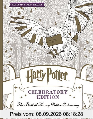Harry Potter Colouring Book Celebratory Edition: The Best of Harry Potter colouring