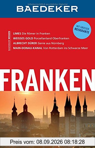Baedeker Reiseführer Franken: mit GROSSER REISEKARTE