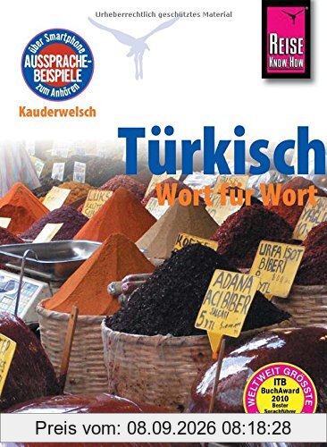 Reise Know-How Kauderwelsch Türkisch - Wort für Wort: Kauderwelsch-Sprachführer Band 12