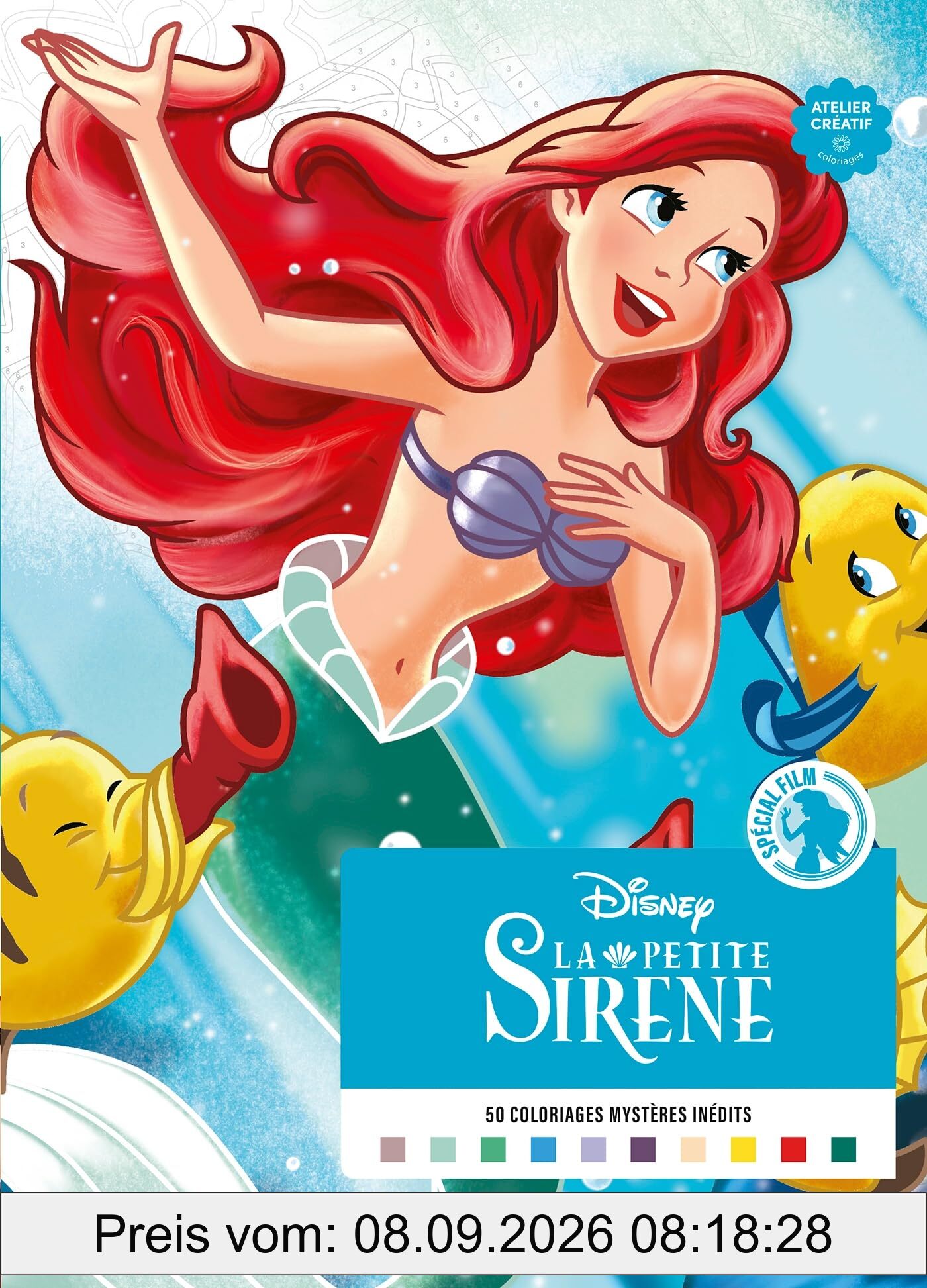 Coloriages Mystères Disney - Spécial film : La Petite Sirène