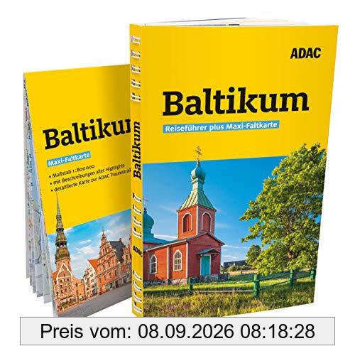 ADAC Reiseführer plus Baltikum: mit Maxi-Faltkarte zum Herausnehmen
