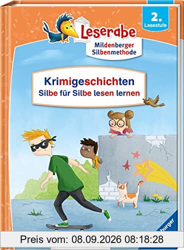 Krimigeschichten – Silbe für Silbe lesen lernen - Leserabe ab 2. Klasse - Erstlesebuch für Kinder ab 7 Jahren (Leserabe - Sonderausgaben)