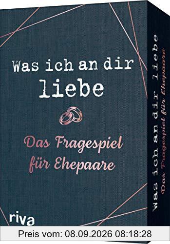 Was ich an dir liebe – Das Fragespiel für Ehepaare