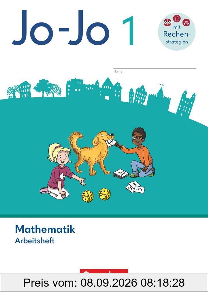 Jo-Jo Mathematik 1. Schuljahr - Allgemeine Ausgabe 2026 - Arbeitsheft mit digitalen Medien