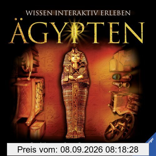 Ägypten: Ein Wissens-Spiel-Buch mit vielen Pop-ups, Klappen, Ziehbildern, Seiten zum Ausklappen