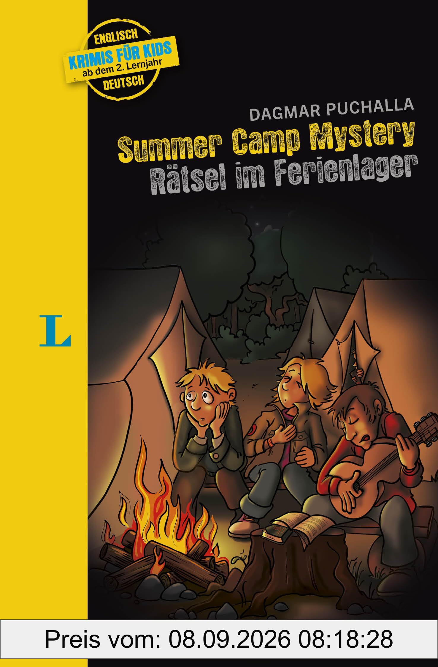 Langenscheidt Krimis für Kids - Summer Camp Mystery - Rätsel im Ferienlager: Englische Lektüre für Kinder, 2. Lernjahr