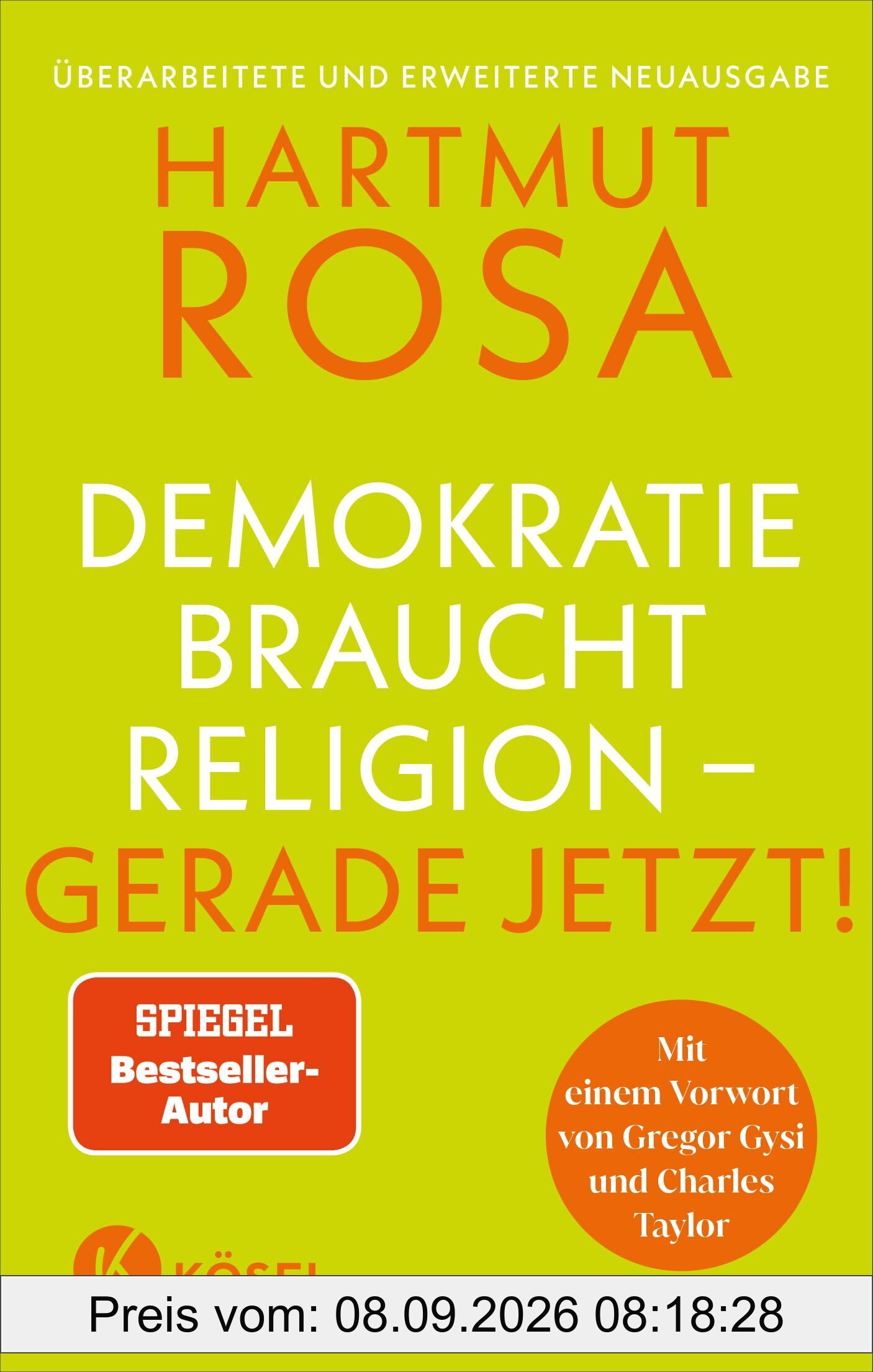 Demokratie braucht Religion - gerade jetzt!