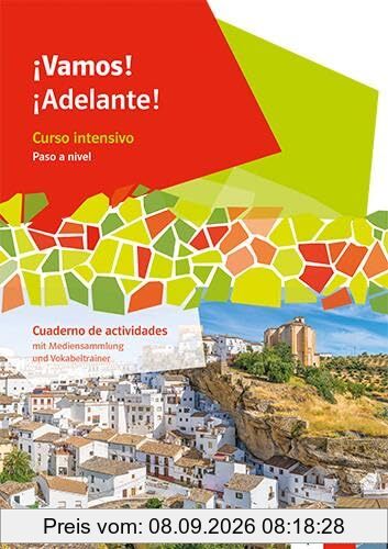 ¡Vamos! ¡Adelante! Paso a nivel: Cuaderno de actividades mit Mediensammlung und Vokabeltraining 3. Lernjahr (¡Vamos! ¡Adelante! Paso a nivel. Ausgabe 3. Fremdsprache ab 2022)